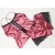 Piżama z satyny jedwabnej S/M- pudrowy róż- koronka- typ pasek